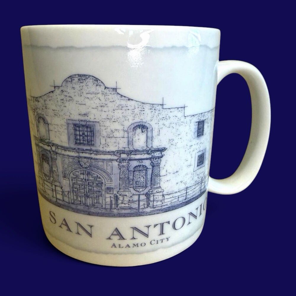 Starbucks Coffee Mug San Antonio Alamo City 18 oz 2008